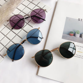 New Style Korean-style Sun Glasses Men's Fashion Metal College Style Sunglasses Trend Travel Street Snap Sun Glasses