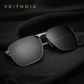 Men's Vintage Square Sunglasses Polarized UV400 Lens Eyewear Accessories Male Sun Glasses For Men/Women