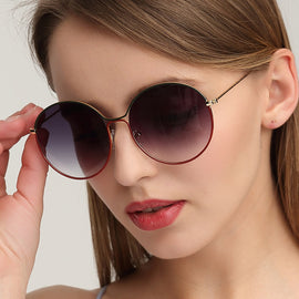 sunglasses for Women's driving polarized glasses day and night vision goggles Fashion retro round spectacle frame
