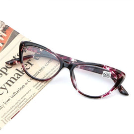 Fashion Cat Eye Reading Glasses Women Leopard color Frame Men Ultralight Women's Prescription Glasses +1.0 1.5 2.0 2.5 3.0 3.5