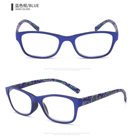 JN IMPRESSION High quality fashion color reading glasses women's ultra - light anti-fatigue glasses magnifying glass T18966