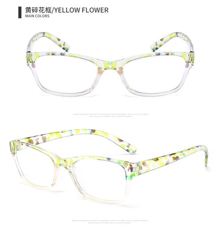 JN IMPRESSION High quality fashion color reading glasses women's ultra - light anti-fatigue glasses magnifying glass T18966