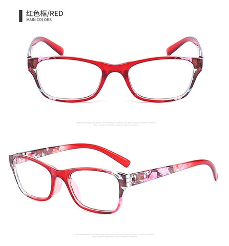 JN IMPRESSION High quality fashion color reading glasses women's ultra - light anti-fatigue glasses magnifying glass T18966