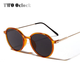 Women's Sunglasses Round Sunglass Retro Vintage Orange Glasses UV400 Woman Sunglases Luxury 2019 Shadows zonnebril dames 8813044