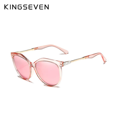 KINGSEVEN 2020 Polarized Women's Sunglasses Gradient Lens Luxury Sun glasses Brand Lentes de sol Mujer