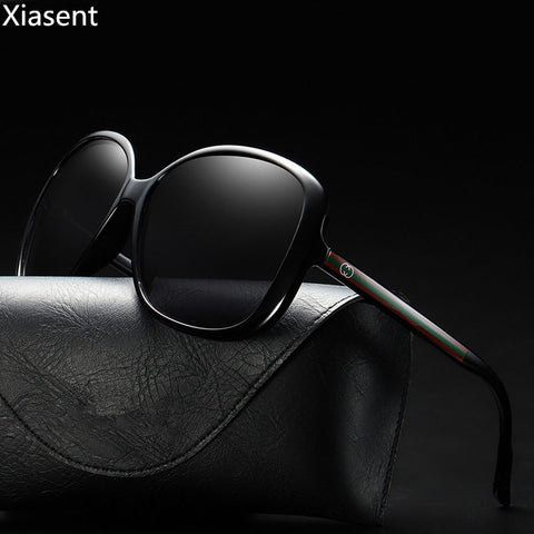 Xiasent brand sunglasses women's polarized sunglasses classic large frame UV polarized driving sunglasses UV400 Gafas De Sol