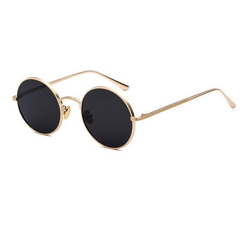 OEC CPO Classic Men Round Sunglasses Women Metal Frame UV400 Sun Glasses Men's Female Fashion Eyewear O90