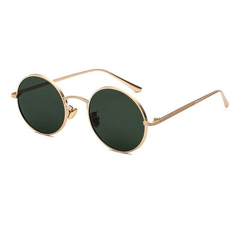 OEC CPO Classic Men Round Sunglasses Women Metal Frame UV400 Sun Glasses Men's Female Fashion Eyewear O90