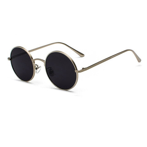 OEC CPO Classic Men Round Sunglasses Women Metal Frame UV400 Sun Glasses Men's Female Fashion Eyewear O90