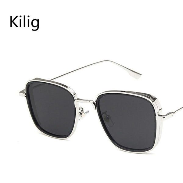 Kilig India sunglasses men's retro sunglasses steampunk models personality fashion glasses 9026 sunglasses