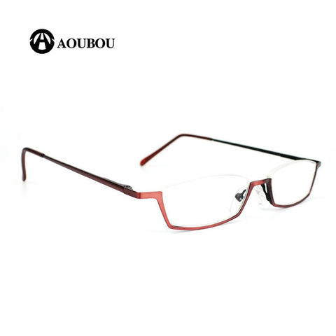 stainless steel Half frame Reading glasses slingshot Presbyopic glasses Men's Eyewear Frames  Prescription  Eyewear reading