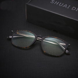 Glexal Men's High Quality Reading Glasses  Anti Blue Rays Eyeglasses Presbyopia Glasses Eyeglasses Prescription+1.0 to +4.0