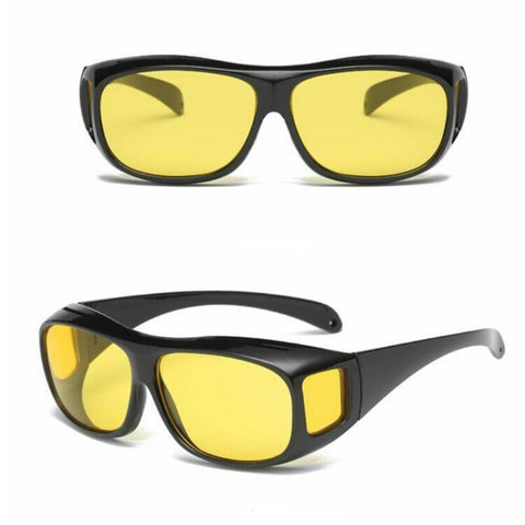 Unisex HD Vision Sun Glasses Men's Night Vision Goggles Car Driving Eyeglasses Polarized Sunglasses UV Protection Eyewear