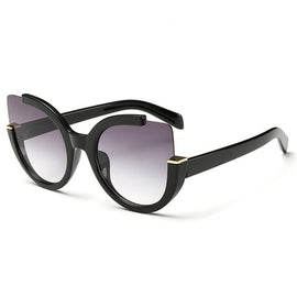 Psacss 2019 Cat eye Sunglasses Women Brand Designer Vintage Reflective Sun Glasses For Women's Mirror Retro gafas de sol mujer