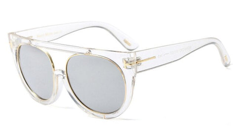 XYKGR fashion big frame black sunglasses retro women's brand design sexy cat eye sunglasses glasses unisex glasses UV400