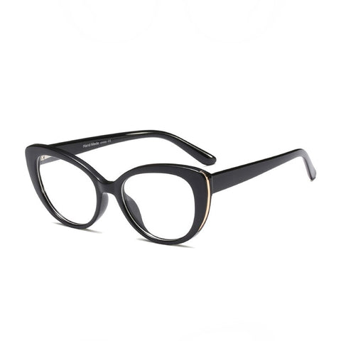 GLAUSA 2019 New Urltra-Light TR90 Women's Cat Eye Style Optical Eyeglasses Frames Plastic Myopia Presbyopia Spectacles M1244