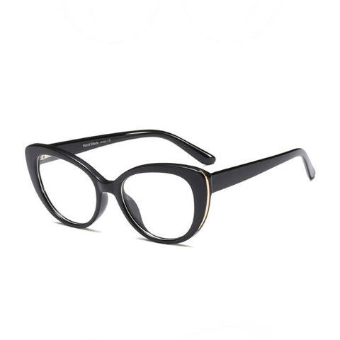 GLAUSA 2019 New Urltra-Light TR90 Women's Cat Eye Style Optical Eyeglasses Frames Plastic Myopia Presbyopia Spectacles M1244