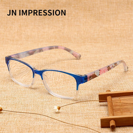 Fashion Women's Reading Glasses Men Ultra-light Material Reading Glasses Women Spectacles diopter 100/150/200/250/300/350/T18170
