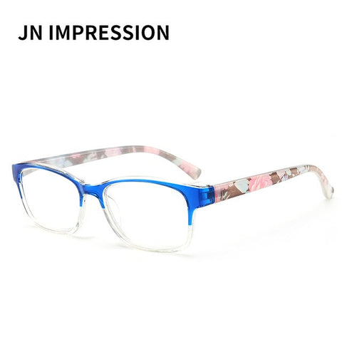 Fashion Women's Reading Glasses Men Ultra-light Material Reading Glasses Women Spectacles diopter 100/150/200/250/300/350/T18170