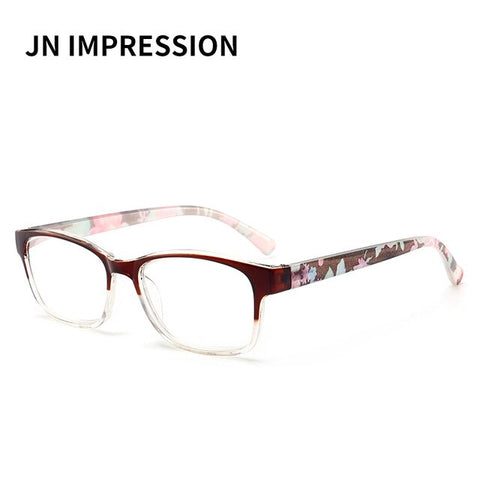 Fashion Women's Reading Glasses Men Ultra-light Material Reading Glasses Women Spectacles diopter 100/150/200/250/300/350/T18170