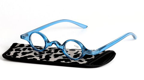 Mini Round Reading Glasses  men's and women's  diopter + 1.0 1.5 2.0 2.5 3.0