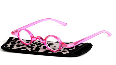 Mini Round Reading Glasses  men's and women's  diopter + 1.0 1.5 2.0 2.5 3.0