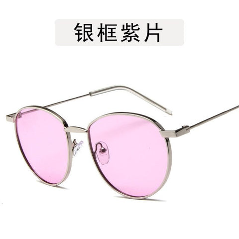 sunglasses for women's Driving fishing glasses retro fashion metal frame glasses hearts Anti UV400 Night Vision Goggles