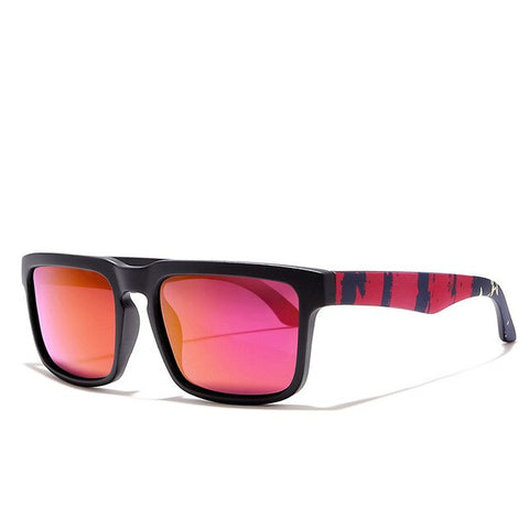 New Square Polarized Sunglasses European and American Colorful Glasses Men's Fashion Sports Sunglasses UV400