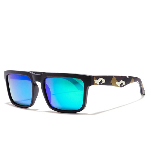 New Square Polarized Sunglasses European and American Colorful Glasses Men's Fashion Sports Sunglasses UV400