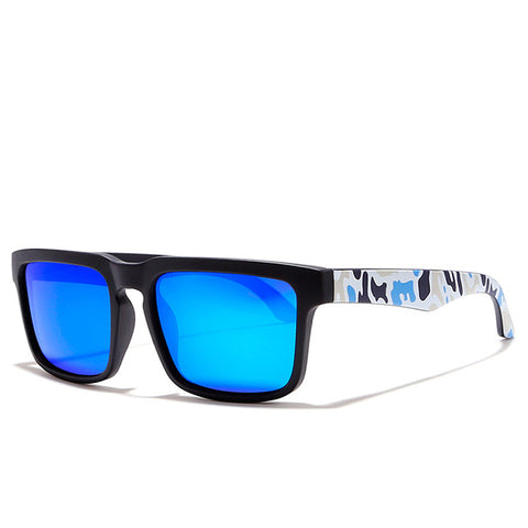 New Square Polarized Sunglasses European and American Colorful Glasses Men's Fashion Sports Sunglasses UV400