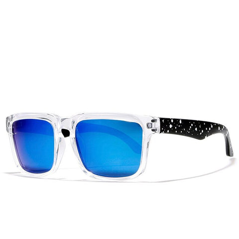 New Square Polarized Sunglasses European and American Colorful Glasses Men's Fashion Sports Sunglasses UV400