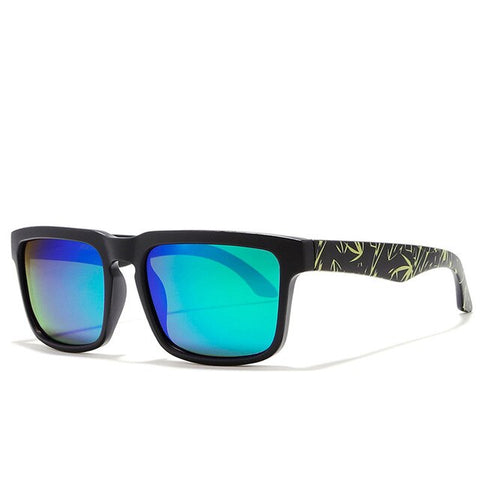 New Square Polarized Sunglasses European and American Colorful Glasses Men's Fashion Sports Sunglasses UV400