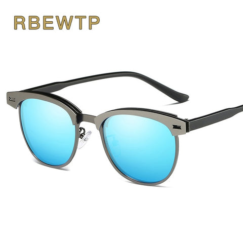 RBEWTP Unisex Retro Vintage Men's Sunglasses Polarized Driving Sun Glasses oculos Male Eyewear Accessories For Men/women 0911