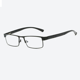 HDCRAFTER Men's Reading Glasses From The Computer For Men Eyeglasses Oculos De Grau Anti Blue Spectacle Frame +1.0 1.5 2.0 2.5