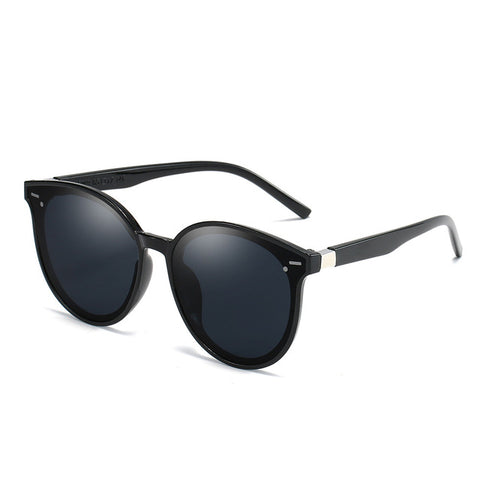 Women's UV Protection Sunglasses Ladies Fashion Big Frame Sun Glasses Women Brand Designer Sunglass Vintage Round Retro Eyewear