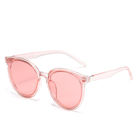Women's UV Protection Sunglasses Ladies Fashion Big Frame Sun Glasses Women Brand Designer Sunglass Vintage Round Retro Eyewear