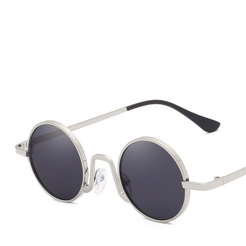 Xinfeite Sunglasses New Retro Small Metal Round Frame Color Coating Travel Summer Sun Glasses For Women X543