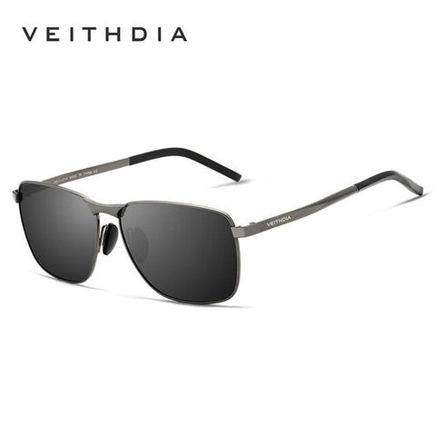 Men's Vintage Square Sunglasses Polarized UV400 Lens Eyewear Accessories Male Sun Glasses For Men/Women