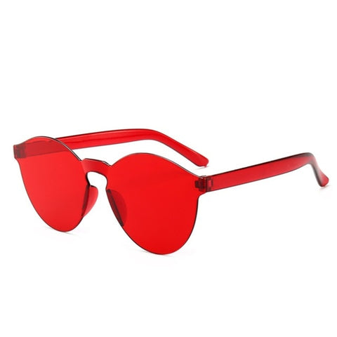 New Fashion Women Flat Sunglasses Luxury Brand Designer Sun glasses Eyewear Candy Color Mirror UV400 oculos de sol