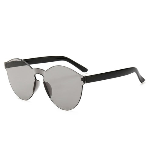 New Fashion Women Flat Sunglasses Luxury Brand Designer Sun glasses Eyewear Candy Color Mirror UV400 oculos de sol