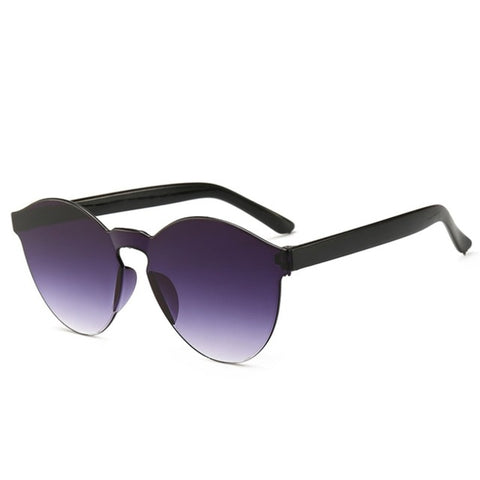 New Fashion Women Flat Sunglasses Luxury Brand Designer Sun glasses Eyewear Candy Color Mirror UV400 oculos de sol