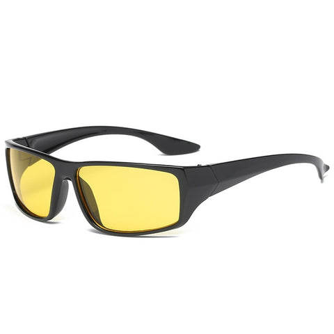Men's Sunglasses Outdoor Sports Riding Night Vision Glasses Yellow Brighten driver Windproof Radiation protection goggle