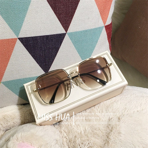 MS 2019 New Brand Designer Sunglasses Women's Oversized Female Sun glasses For Women UV400