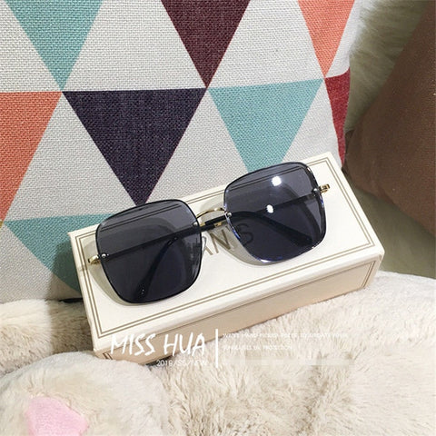 MS 2019 New Brand Designer Sunglasses Women's Oversized Female Sun glasses For Women UV400