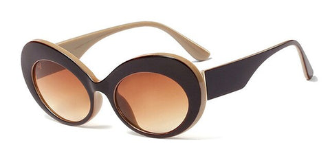 XYKGR fashion cat eye personality sunglasses women's brand designer black leopard sunglasses men and women trend glasses UV400